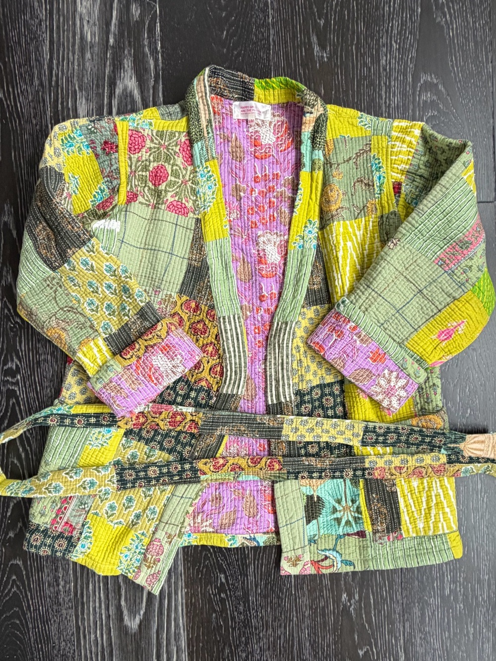 Poppy The Label handmade quilted jacket